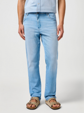 JEANS - Wrangler Blugi Albastri Deschisi TEXAS Authentic Straight Barbati