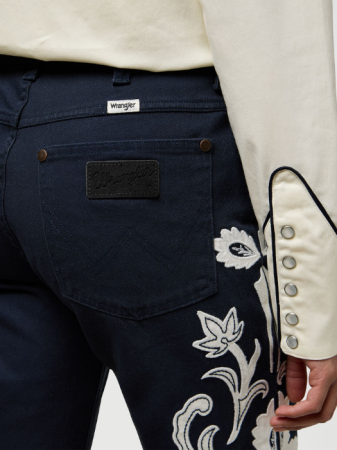 Bootcut - Wrangler Джинсы Dark Navy 70s Flare Flare