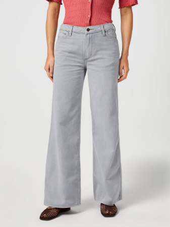 ДЖИНСЫ - Wrangler Женские Джинсы Светло-Серые WORLD WIDE Wide Leg