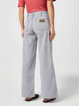 ДЖИНСЫ - Wrangler Женские Джинсы Светло-Серые WORLD WIDE Wide Leg