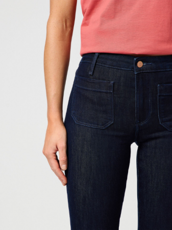 Wrangler Blugi Indigo FLARE Flare Femei [3]