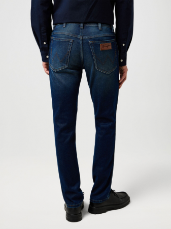 BARBATI - Wrangler Blugi Navy TEXAS SLIM Authentic Slim Barbati