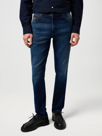 BARBATI - Wrangler Blugi Navy TEXAS SLIM Authentic Slim Barbati