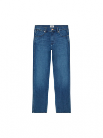 Wrangler Blugi Albastri Deschisi FRONTIER Relaxed Straight Barbati [5]