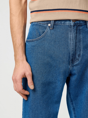 Wrangler Blugi Navy FRONTIER Relaxed Straight Barbati [2]