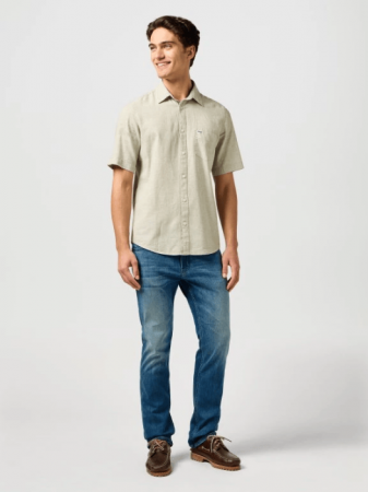 МУЖЧИНЫ - Wrangler Мужские Джинсы Синие GREENSBORO Regular Straight