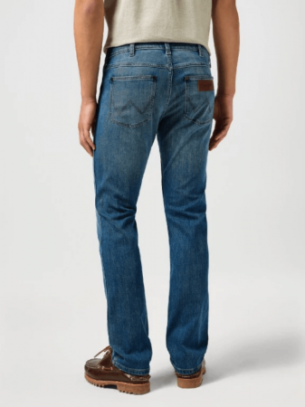МУЖЧИНЫ - Wrangler Мужские Джинсы Синие GREENSBORO Regular Straight
