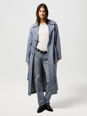 Wrangler Женские Джинсы Светло-Серые LOW RISE COWBOY JEAN Straight - 499 Lei [5]