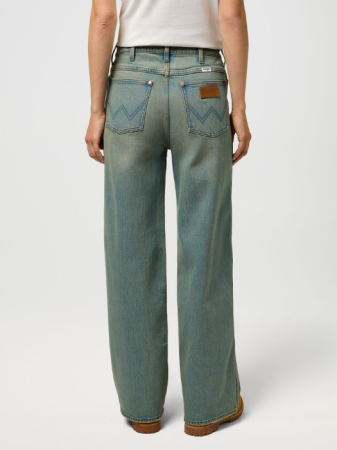 Loose - Wrangler Blugi Albastri Deschisi LOOSE STRAIGHT Loose Femei