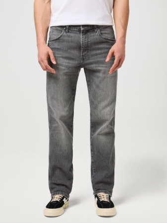 JEANS - Wrangler Blugi Gri Deschis FRONTIER Relaxed Straight Barbati