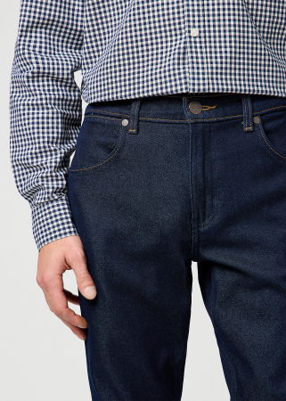 Wrangler Blugi Regular Straight Moonlight Rinse Barbati [3]