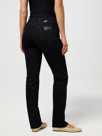 Wrangler Blugi Negri STRAIGHT Straight Femei [2]