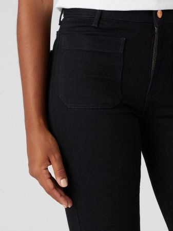 FEMEI - Wrangler Blugi Negri FLARE Flare Femei