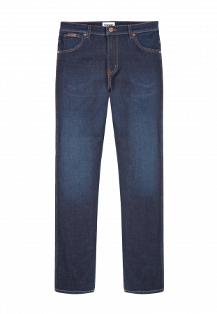 JEANS - Wrangler Blugi Slim Negri Barbati