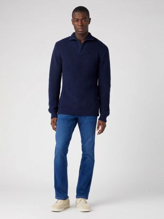 JEANS - Wrangler Blugi Regular Straight Olympia Barbati