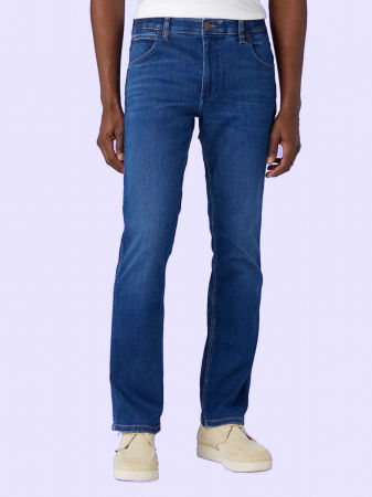 JEANS - Wrangler Blugi Regular Straight Olympia Barbati