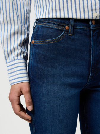 Straight - Wrangler Blugi Navy STRAIGHT Straight Femei