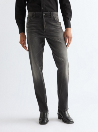 ДЖИНСЫ - Wrangler Мужские Джинсы Тёмные Серые TEXAS Authentic Straight