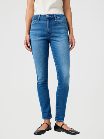 Skinny - Wrangler Blugi Albastri SIENNA Skinny Femei