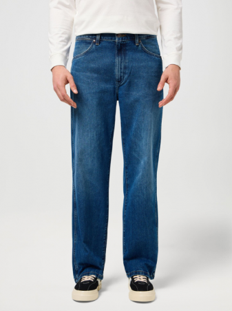 JEANS - Wrangler Blugi Albastri LOOSE Oversized Barbati