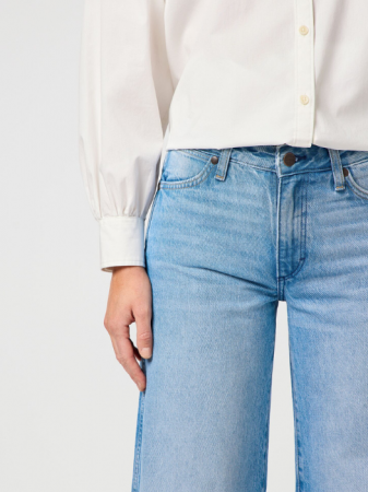 FEMEI - Wrangler Blugi Navy WORLD WIDE Wide Leg Femei