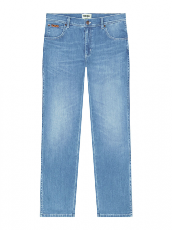 Wrangler Мужские Джинсы Синие GREENSBORO Regular Straight [5]