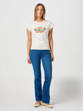 ЖЕНЩИНЫ - Wrangler Женские Джинсы Синие FLARE Flare