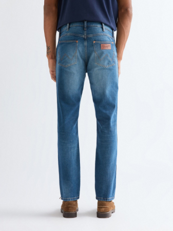 ДЖИНСЫ - Wrangler Мужские Джинсы Синие LARSTON Slim Tapered