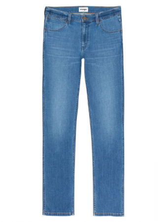 Wrangler Blugi Albastri Deschisi GREENSBORO Regular Straight Barbati [5]