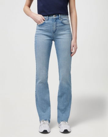 ДЖИНСЫ - Wrangler Женские Джинсы Светло-Синие BOOTCUT Bootcut