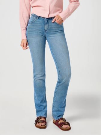 ЖЕНЩИНЫ - Wrangler Женские Джинсы Светло-Синие BOOTCUT Bootcut