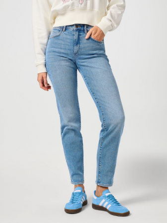 ЖЕНЩИНЫ - Wrangler Женские Джинсы Светло-Синие STRAIGHT Straight