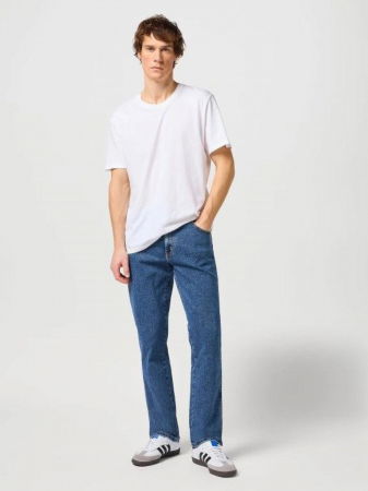 BARBATI - Wrangler Blugi Albastri TEXAS Straight Barbati