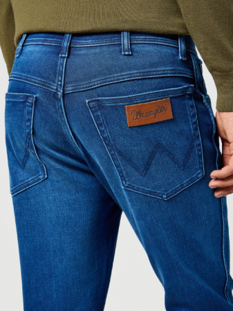 BARBATI - Wrangler Blugi Albastri TEXAS Authentic Slim Barbati