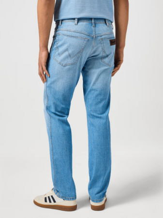 JEANS - Wrangler Blugi Albastri Deschisi TEXAS Authentic Slim Barbati