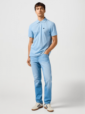 Wrangler Blugi Albastri Deschisi TEXAS Authentic Slim Barbati [4]