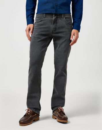 Regular - Wrangler Blugi Gri Inchis GREENSBORO Regular Straight Barbati