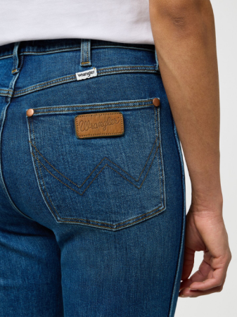 FEMEI - Wrangler Blugi Albastri MONTANA Flare Femei