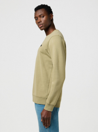 Hanorace - Wrangler Bluza Bej Regular Barbati