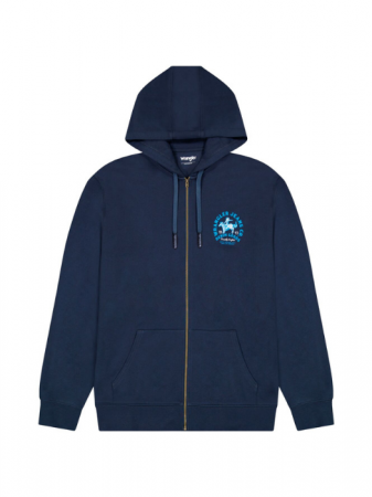 Wrangler Bluza Albastra Regular Barbati [5]