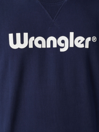 Hanorace - Wrangler Bluza Navy Regular Barbati
