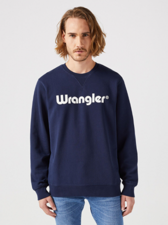 BARBATI - Wrangler Bluza Navy Regular Barbati