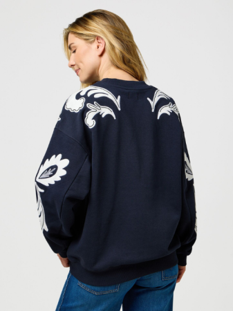 Толстовки - Wrangler Свитшот Indigo Oversized