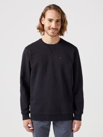 BARBATI - Wrangler Bluza Neagra Regular Barbati