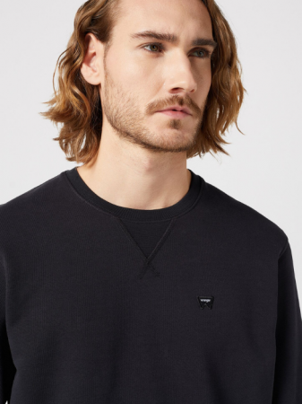 BARBATI - Wrangler Bluza Neagra Regular Barbati