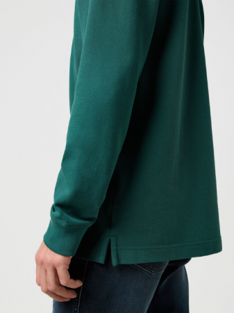 Hanorace - Wrangler Bluza Verde Regular Barbati