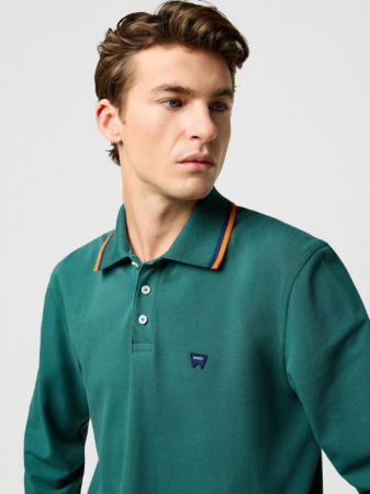 Hanorace - Wrangler Bluza Verde Regular Barbati