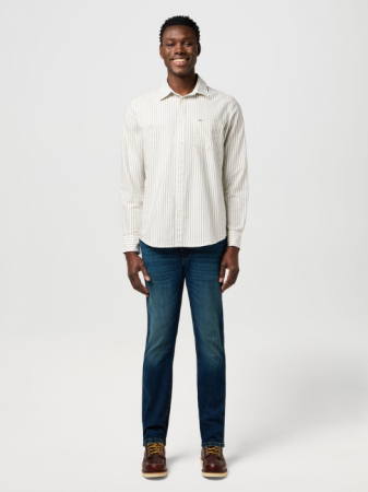 ОДЕЖДА - Wrangler Мужская Рубашка Сиреневая Regular