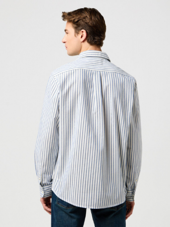 BARBATI - Wrangler Camasa Alba Regular Barbati