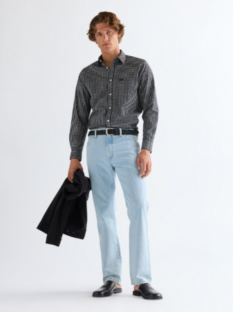 Camasi - Wrangler Camasa Neagra Regular Barbati